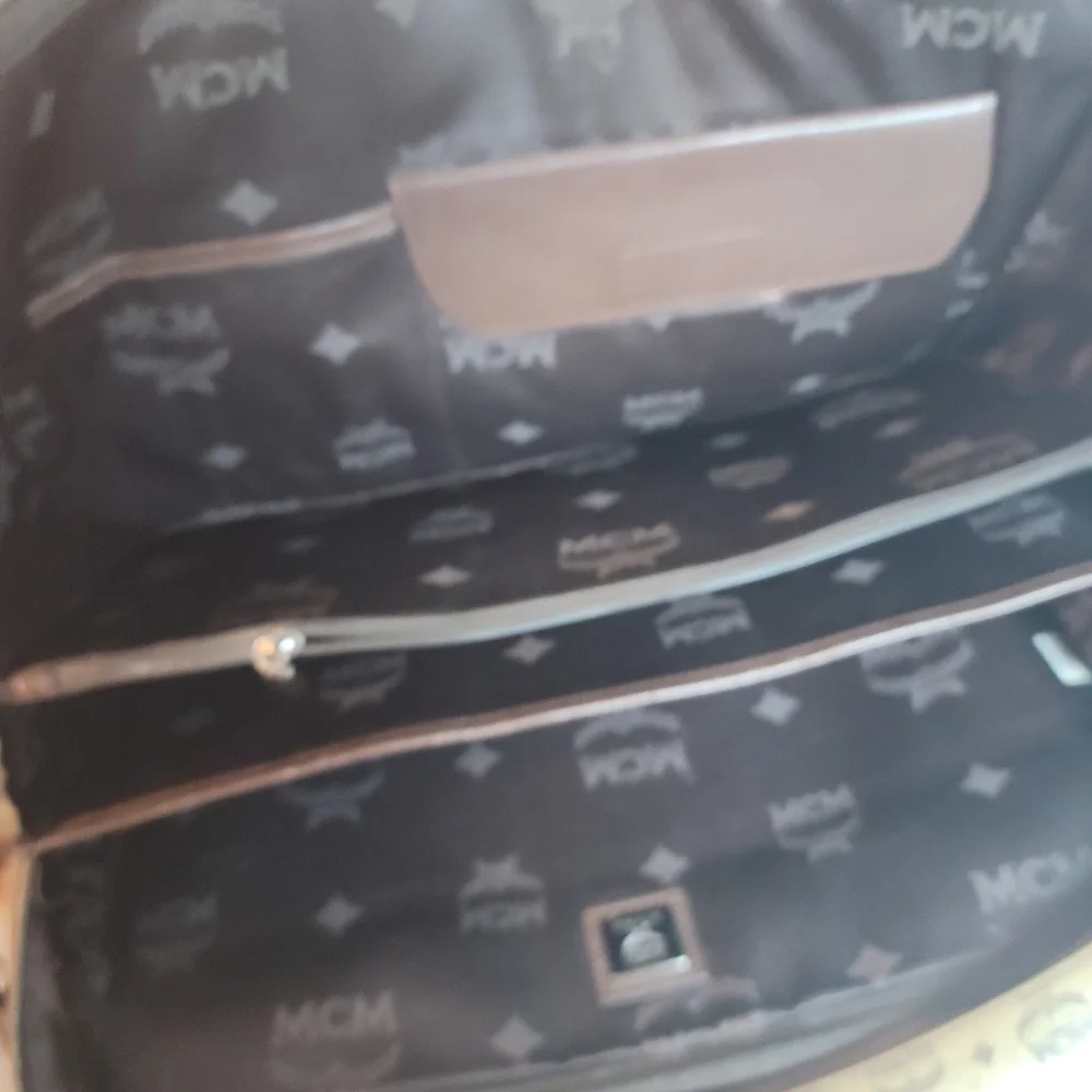 100% Authentic MCM laptop bag